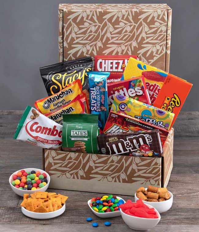 Care Package Snack Crate