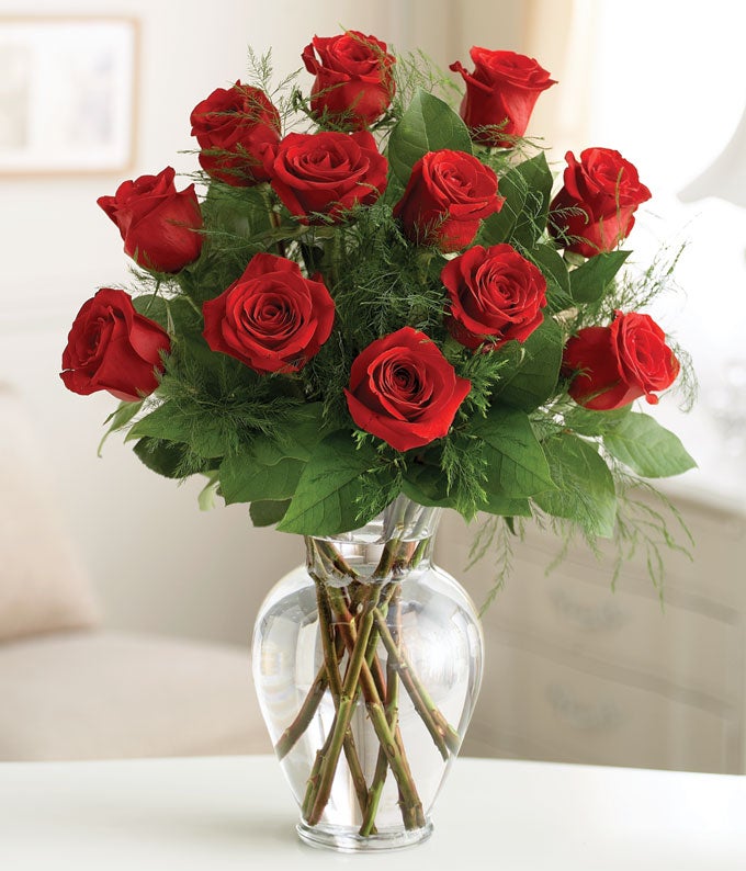 Premium Dozen Red Roses