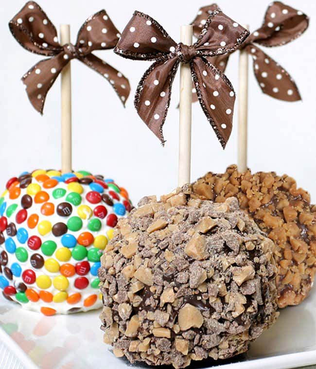 birthday caramel apples for delivery
