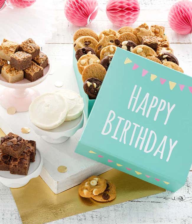 Birthday Cookies &amp; Brownie Bites