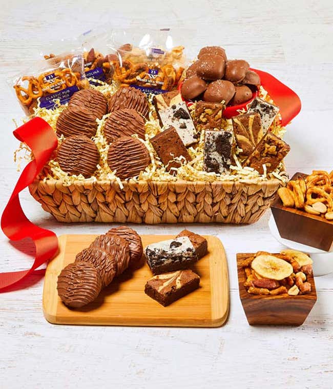 Sweet and Salty Delights Basket 
